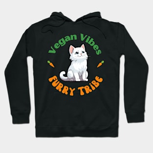 Vegan Vibes Furry Tribe Hoodie